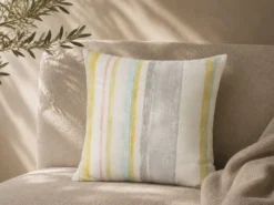 COJIN RAYA YACO 04 AMARILLO 45X45 COMPLETO