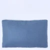 COJIN TERCIOPELO CANALE AZUL 30X50