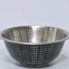 COLADOR INOX Ø28CM NEGRO