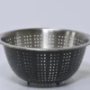 COLADOR INOX Ø24CM NEGRO