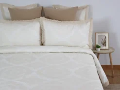 COLCHA LACE PUNTILLA CRUDO