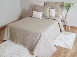 COLCHA LIA BEIGE