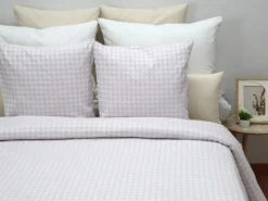 COLCHA VICHY ROSA