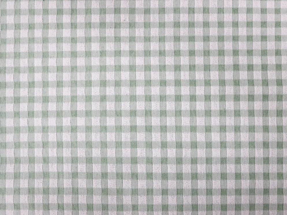 COLCHA VICHY VERDE