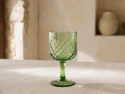 COPA TROQUELADA 380ML VERDE