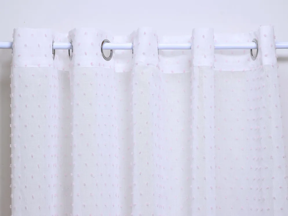 CORTINA CALDES ROSA 200X270CM