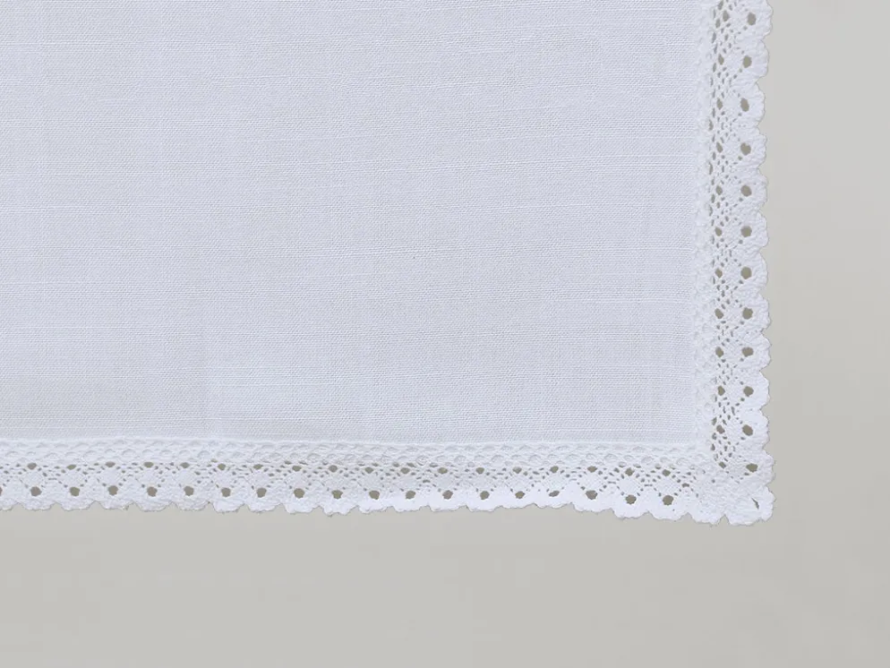 CORTINA RUSTICA 100X150CM A BLANCO