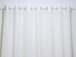 CORTINA 250X250 POLIESTER LINO DISEÑO RAYA ANCHA