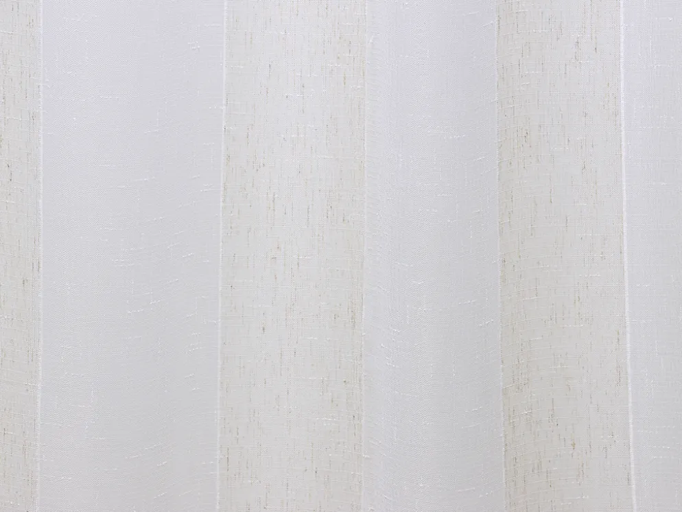 CORTINA 150X250 POLIESTER LINO DISEÑO RAYA ANCHA