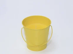 CUBO VELA CITRONELLA AMARILLO 10CM