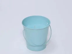 CUBO VELA CITRONELLA AZUL 10CM