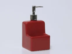 DISPENSADOR JABON ROJO