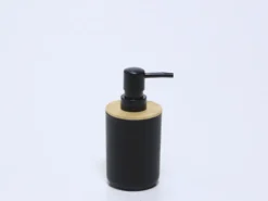 DOSIFICADOR PLASTICO BAMBU NEGRO