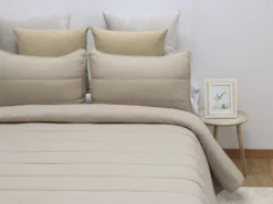 EDREDON FLORECIA BEIGE