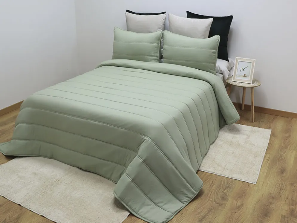 EDREDON FLORECIA VERDE