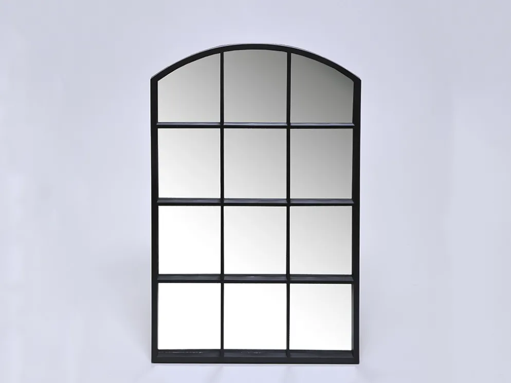 ESPEJO VENTANA NEGRO 52x76CM