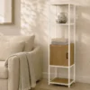 ESTANTERIA METAL BLANCO MDF 43X33X153ALTO SHELFS