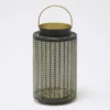 FAROL METAL DORADO/NEGRO ZIC Ø14X24CM