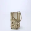 FAROL PORTAVELA SUZI BAMBU Ø18X30CM