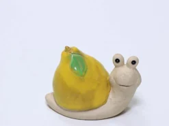 FIGURA CARACOL LIMON 10CM