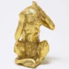 FIGURA MONO DORADO NO OIR 13X11X20CM