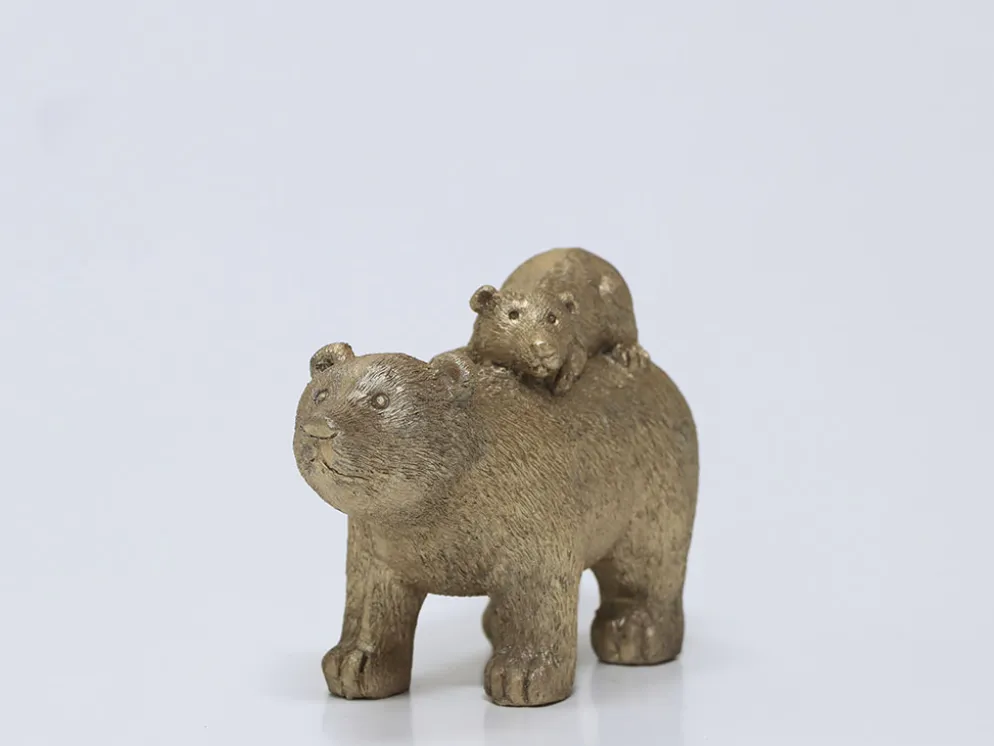 FIGURA OSO POLAR/CRIA A DORADO