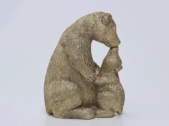 FIGURA OSO POLAR/CRIA B DORADO
