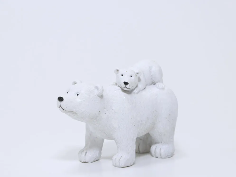 FIGURA OSOS POLAR CON CRIA A