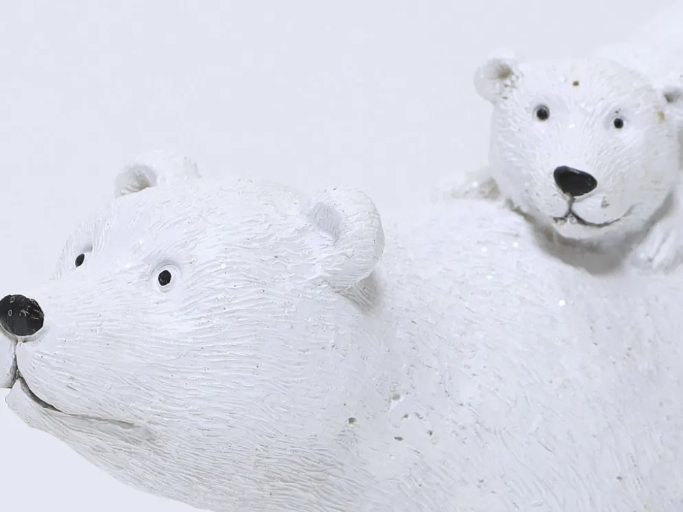FIGURA OSOS POLAR CON CRIA A