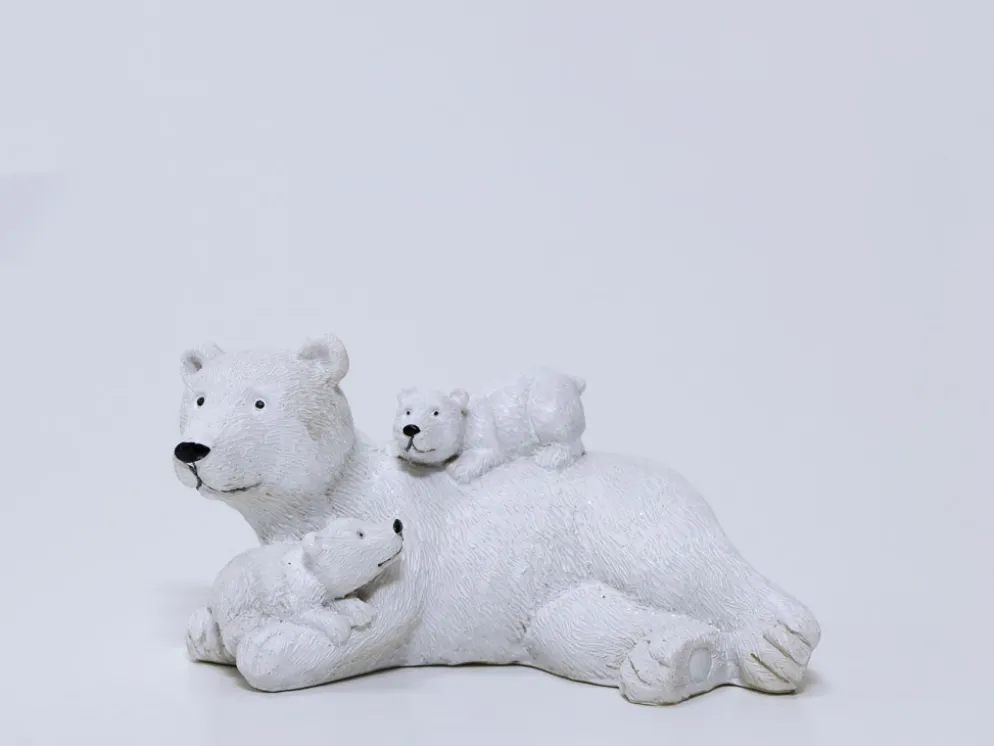 FIGURA OSOS POLAR CON CRIA D