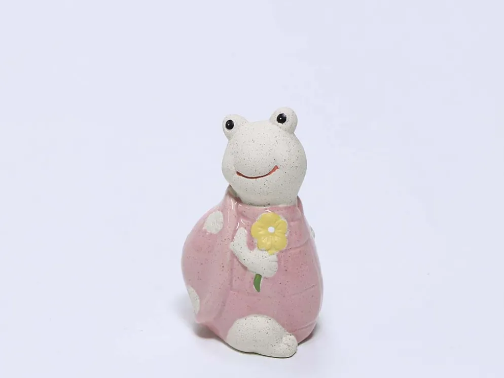 FIGURA TORTUGA 12CM ROSA