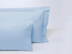 FUNDA ALMOHADA BASIC AZUL 50/50