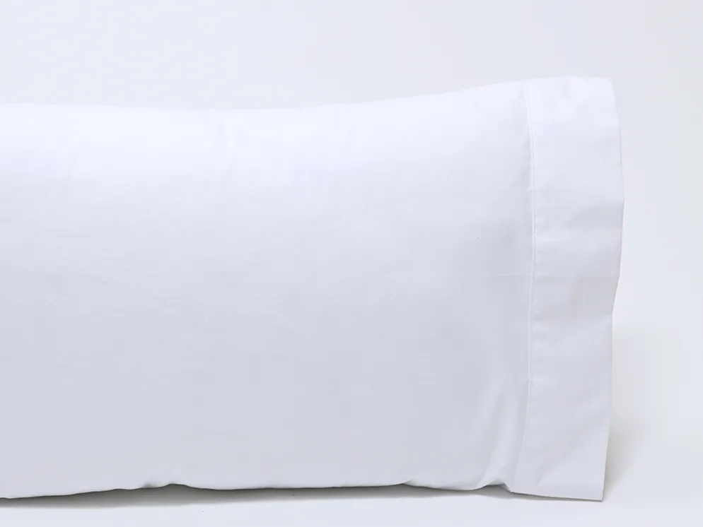 FUNDA ALMOHADA BASIC BLANCO 100% ALGODON