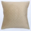FUNDA DE COJIN TERCIOPELO 50X50 BEIGE