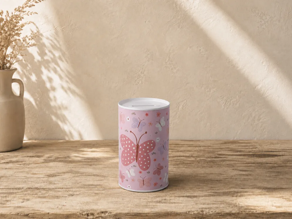 HUCHA METAL 8X13 MARIPOSAS