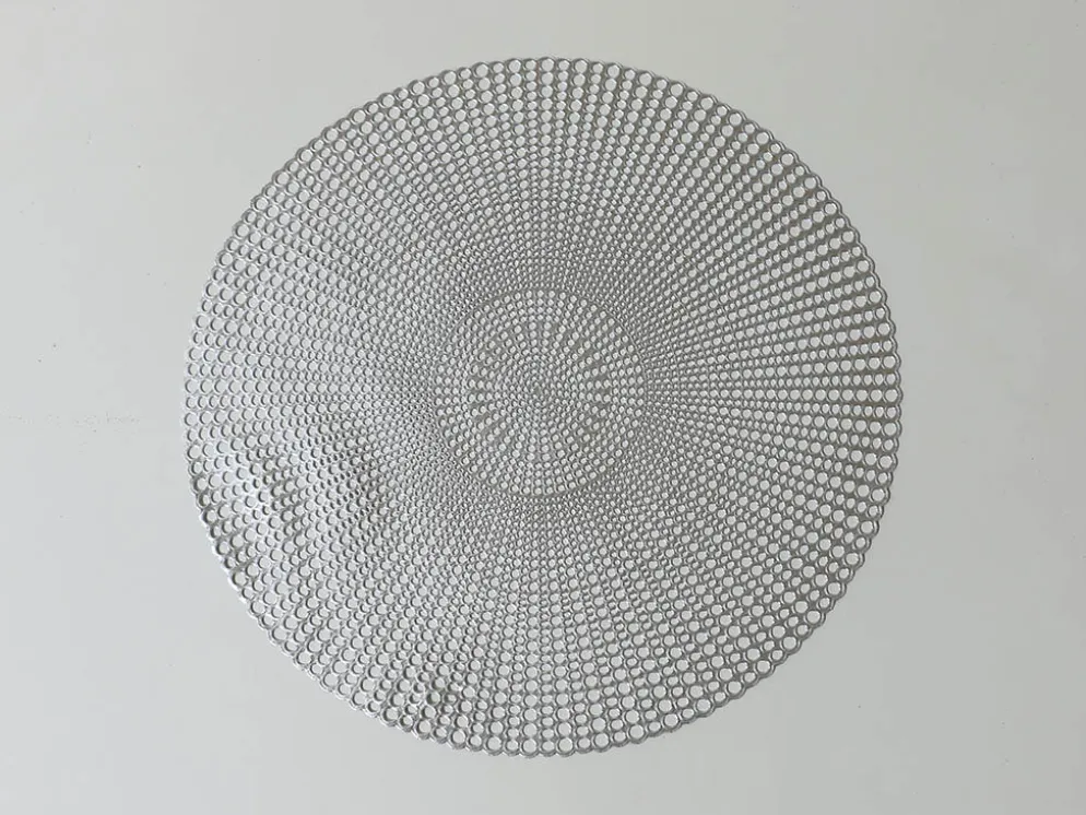 INDIVIDUAL PLATEADO A Ø40CM