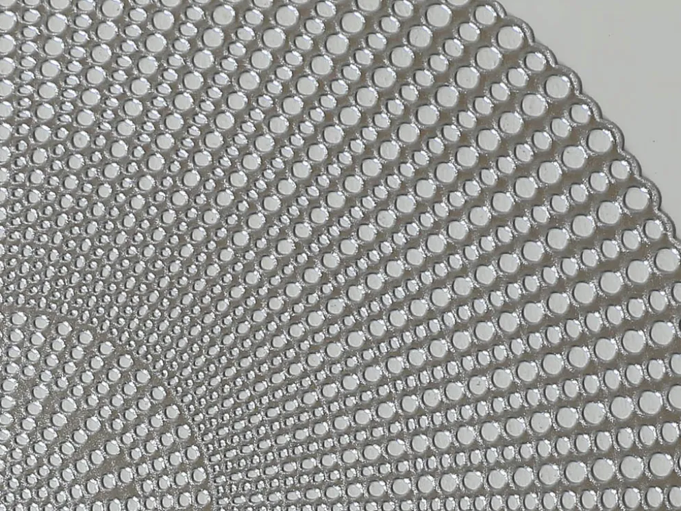 INDIVIDUAL PLATEADO A Ø40CM