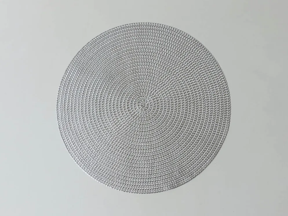 INDIVIDUAL PLATEADO B Ø38CM