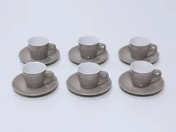 JUEGO CAFE 6 TAZAS CAMEL 9CL