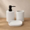 JUEGO DE BAÑO 3 PCS BLANCO