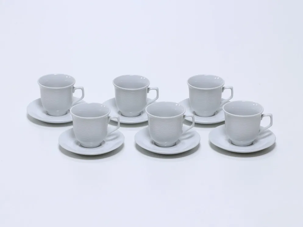 JUEGO DE TE BLANCO 6 SERVICIOS