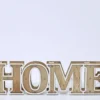 LETRA MADERA HOME NATURAL LUZ 42X5X11CM