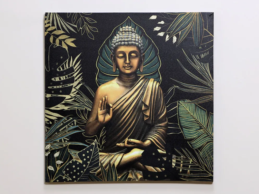 LIENZO BUDA PALMA A 50X50CM