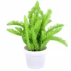 MACETA C/ARBUSTO VERDE F Ø9X21CM