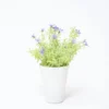 MACETA FLOR LILA Ø7X20CM