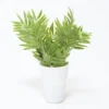 MACETA HOJAS LARGAS A 25CM