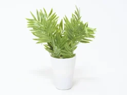 MACETA HOJAS LARGAS A 25CM