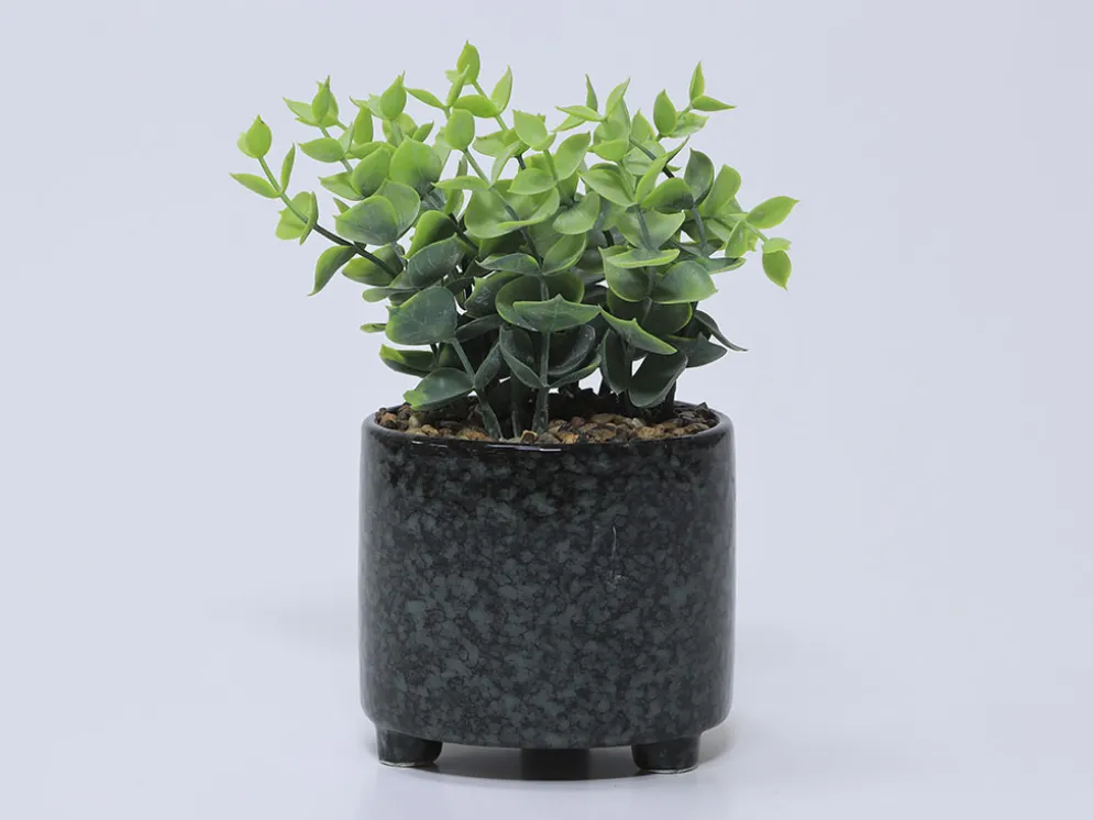 MACETA PLANTA CERAMICA B 11X11X20CM