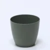 MACETA PLASTICO VERDE MEDIANA Ø15CM