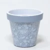 MACETA PRIMAVERA AZUL 20CM